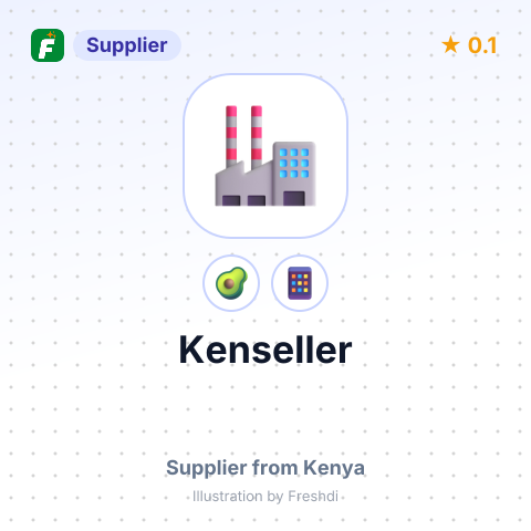 Kenseller  – summary card, no photo uploaded yet