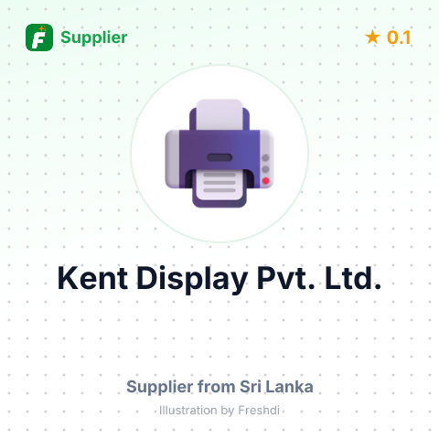 Kent Display Pvt. Ltd.  – summary card, no photo uploaded yet