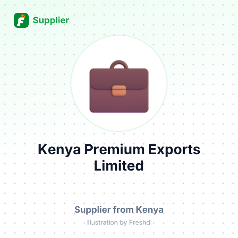 Kenya Premium Exports Limited – summary card, no photo uploaded yet