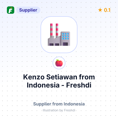 Kenzo Setiawan  – summary card, no photo uploaded yet