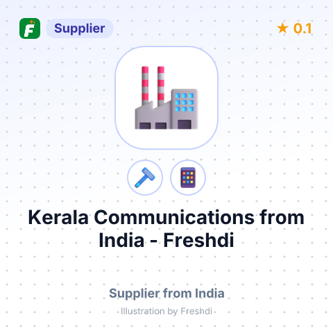 Kerala Communications  – summary card, no photo uploaded yet