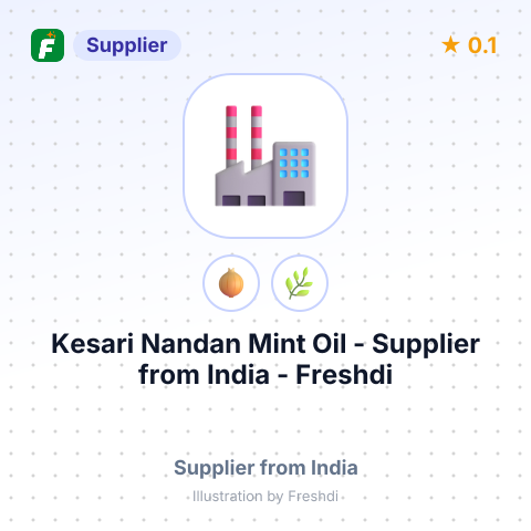 Kesari Nandan Mint Oil  – summary card, no photo uploaded yet