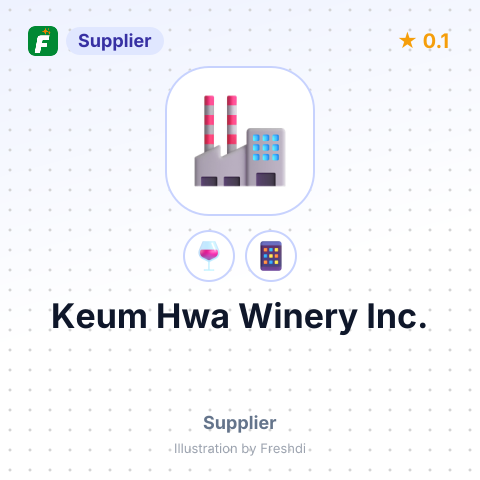 Keum Hwa Winery Inc. – summary card, no photo uploaded yet