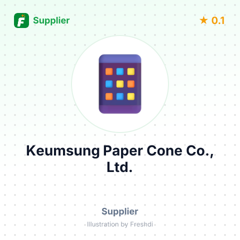 Keumsung Paper Cone Co., Ltd. – summary card, no photo uploaded yet