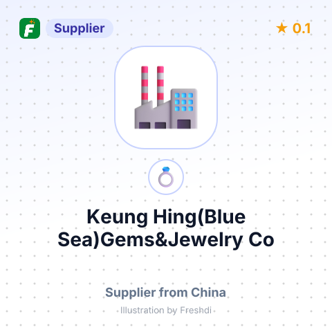 Keung Hing(Blue Sea)Gems&Jewelry Co – summary card, no photo uploaded yet