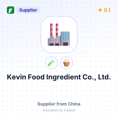 Kevin Food Ingredient Co., Ltd. – summary card, no photo uploaded yet