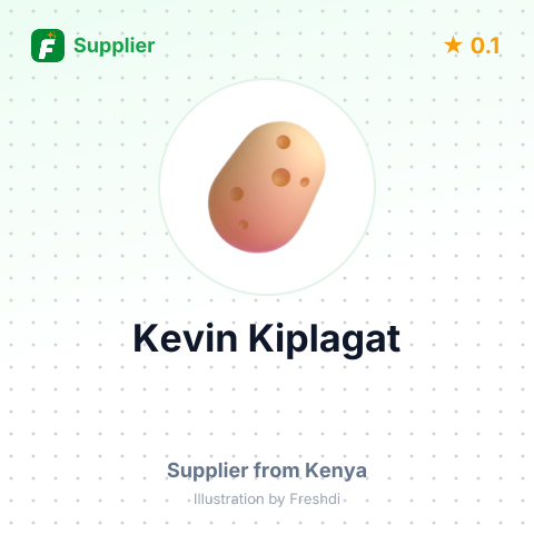 Kevin Kiplagat  – summary card, no photo uploaded yet
