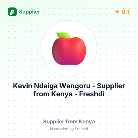 Kevin Ndaiga Wangoru  – summary card, no photo uploaded yet