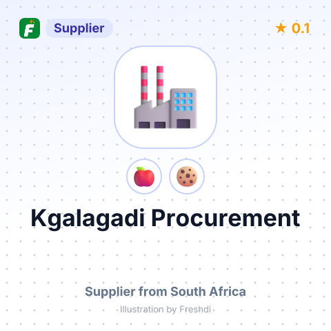 Kgalagadi Procurement – summary card, no photo uploaded yet