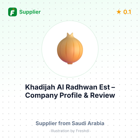Khadijah Al Radhwan Est – summary card, no photo uploaded yet