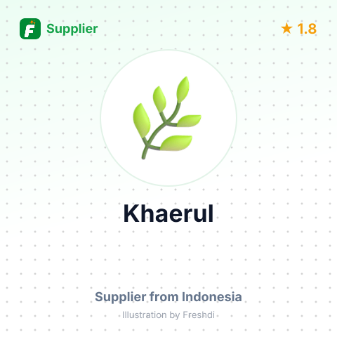 Khaerul – summary card, no photo uploaded yet