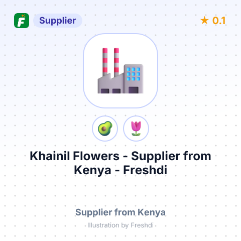 Khainil Flowers  – summary card, no photo uploaded yet