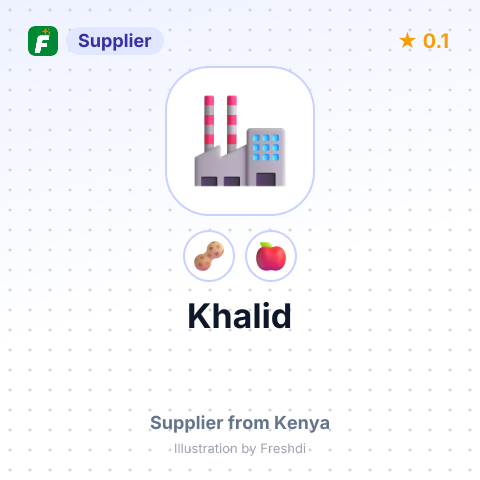 Khalid  – summary card, no photo uploaded yet