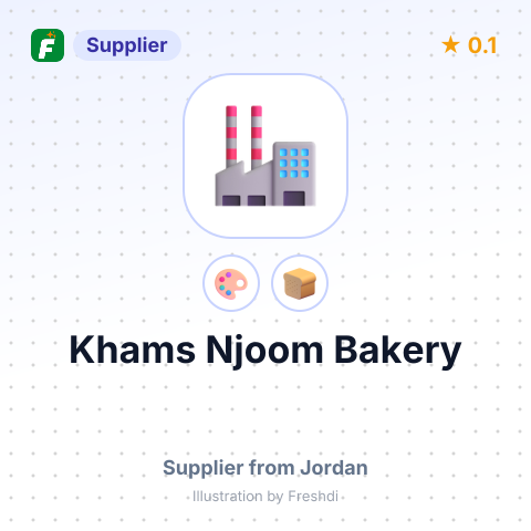 Khams Njoom Bakery  – summary card, no photo uploaded yet