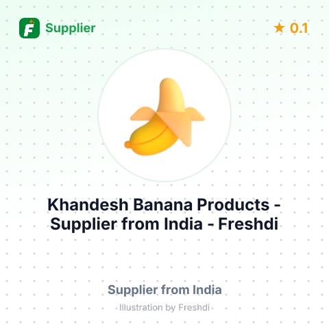 Khandesh Banana Products  – summary card, no photo uploaded yet