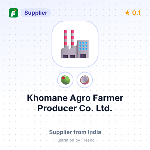 Khomane Agro Farmer Producer Co. Ltd.  – summary card, no photo uploaded yet