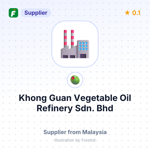 Khong Guan Vegetable Oil Refinery Sdn. Bhd – summary card, no photo uploaded yet