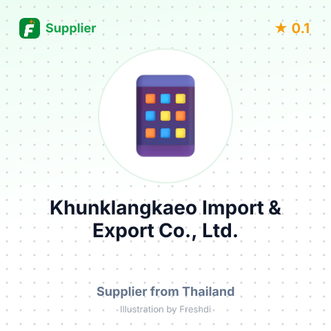 Khunklangkaeo Import & Export Co., Ltd.  – summary card, no photo uploaded yet