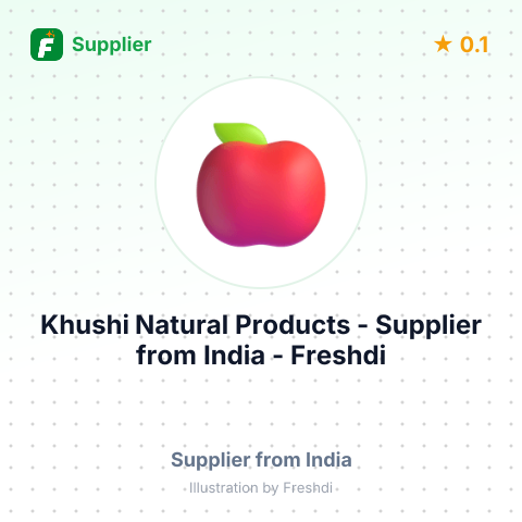Khushi Natural Products  – summary card, no photo uploaded yet