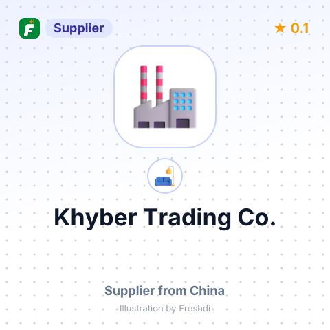 Khyber Trading Co. – summary card, no photo uploaded yet