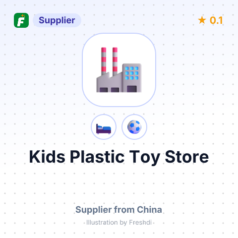 Kids Plastic Toy Store – summary card, no photo uploaded yet