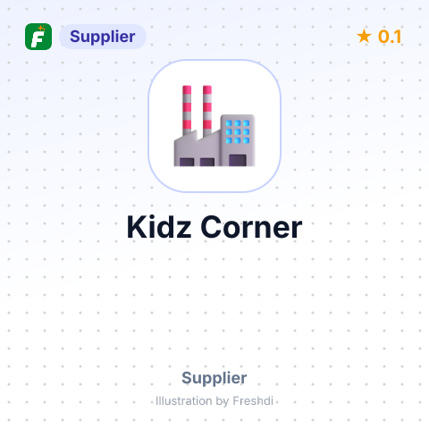 Kidz Corner – summary card, no photo uploaded yet