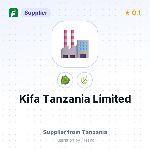 Kifa Tanzania Limited – summary card, no photo uploaded yet