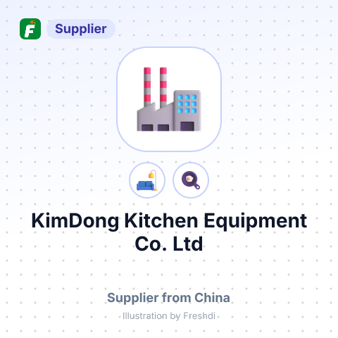KimDong Kitchen Equipment Co., Ltd – summary card, no photo uploaded yet
