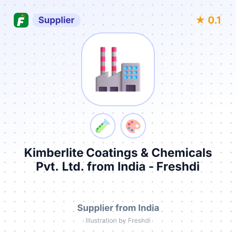 Kimberlite Coatings & Chemicals Pvt. Ltd.  – summary card, no photo uploaded yet