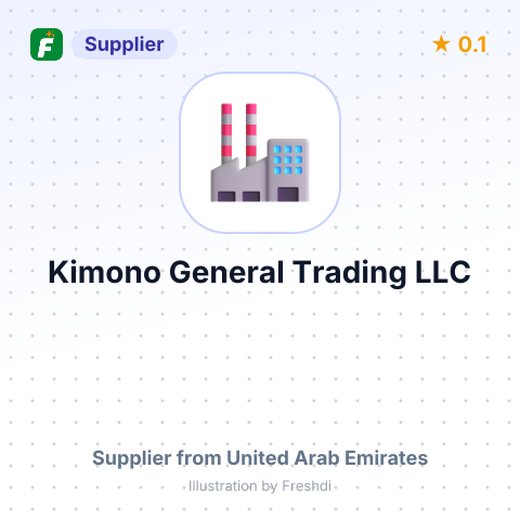 Kimono General Trading LLC  – summary card, no photo uploaded yet