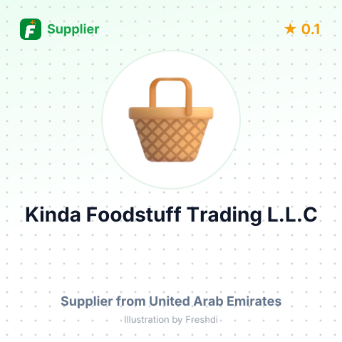 Kinda Foodstuff Trading L.L.C – summary card, no photo uploaded yet