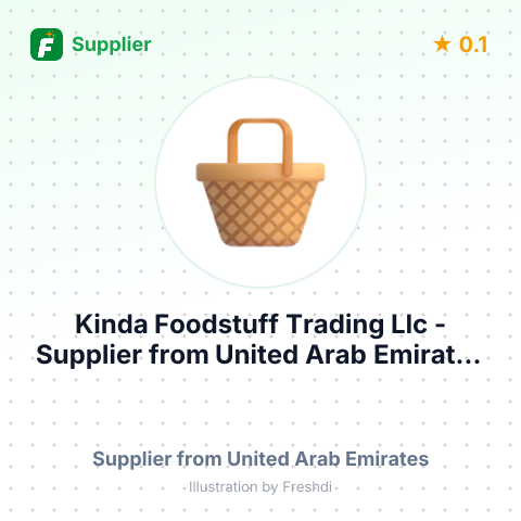 Kinda Foodstuff Trading Llc  – summary card, no photo uploaded yet
