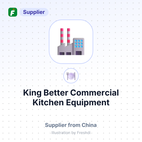 King Better Commercial Kitchen Equipment – summary card, no photo uploaded yet