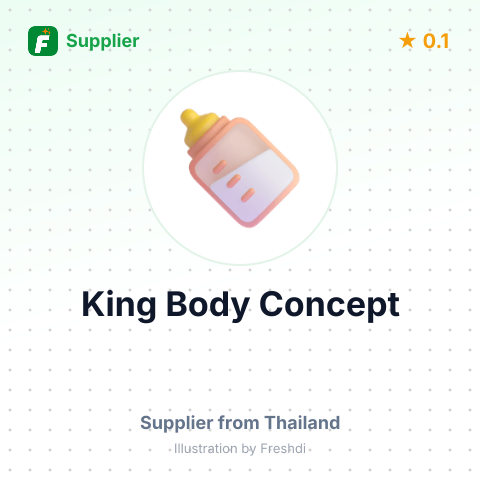 King Body Concept – summary card, no photo uploaded yet
