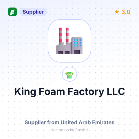 King Foam Factory LLC  – summary card, no photo uploaded yet