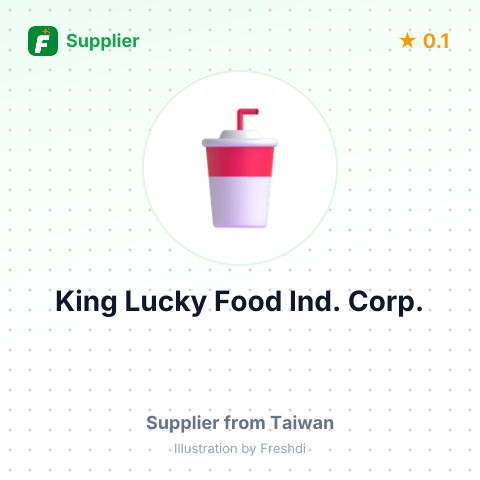 King Lucky Food Ind. Corp.  – summary card, no photo uploaded yet