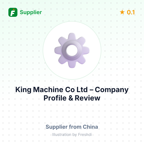 King Machine Co,Ltd – summary card, no photo uploaded yet
