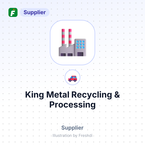 King Metal Recycling & Processing – summary card, no photo uploaded yet