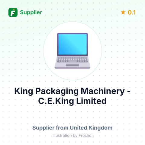 King Packaging Machinery - C.E.King Limited – summary card, no photo uploaded yet