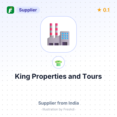 King Properties and Tours – summary card, no photo uploaded yet