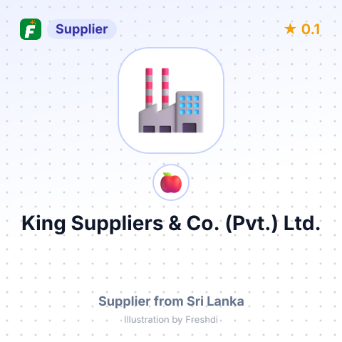 King Suppliers & Co. (Pvt.) Ltd.  – summary card, no photo uploaded yet