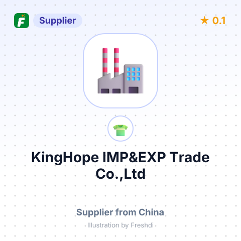KingHope IMP&EXP Trade Co.,Ltd – summary card, no photo uploaded yet