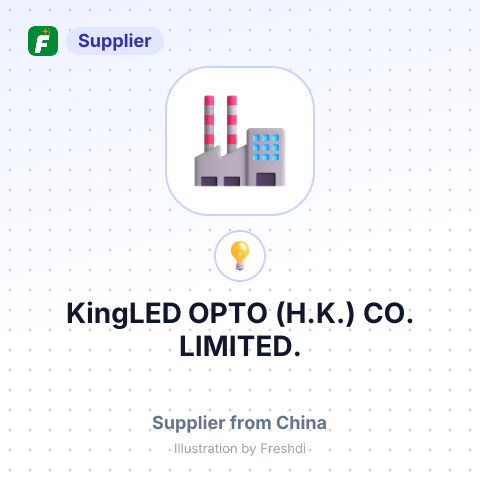 KingLED OPTO (H.K.) CO., LIMITED. – summary card, no photo uploaded yet