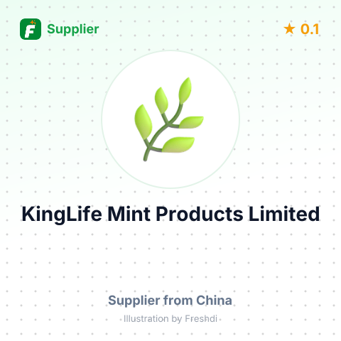 KingLife Mint Products Limited – summary card, no photo uploaded yet