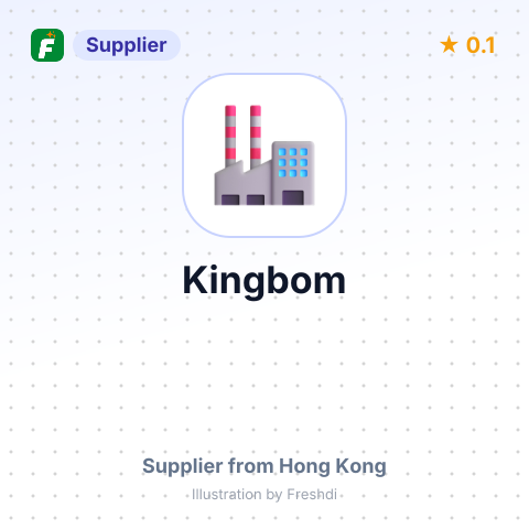 Kingbom – summary card, no photo uploaded yet