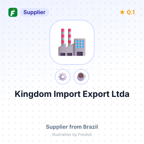 Kingdom Import Export Ltda – summary card, no photo uploaded yet