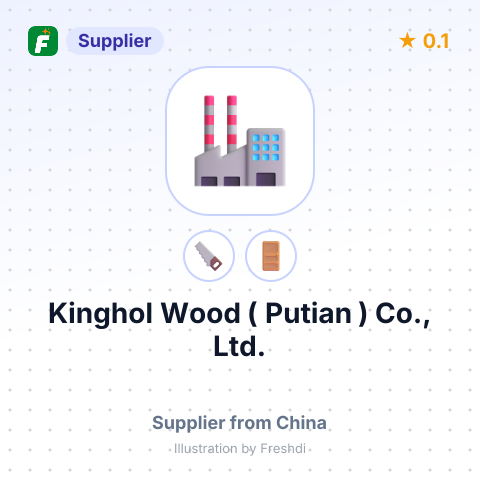 Kinghol Wood ( Putian ) Co., Ltd. – summary card, no photo uploaded yet