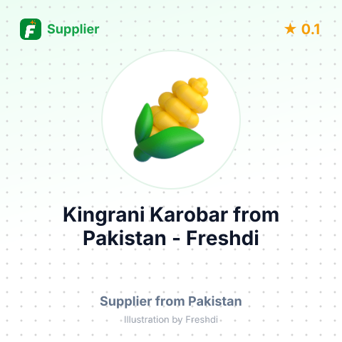Kingrani Karobar  – summary card, no photo uploaded yet