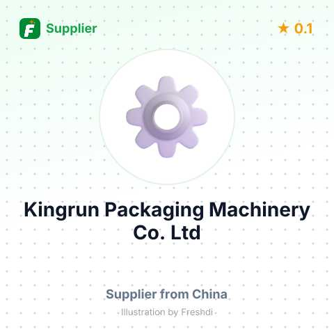 Kingrun Packaging Machinery Co., Ltd – summary card, no photo uploaded yet