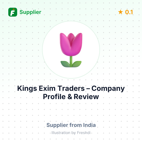 Kings Exim Traders – summary card, no photo uploaded yet